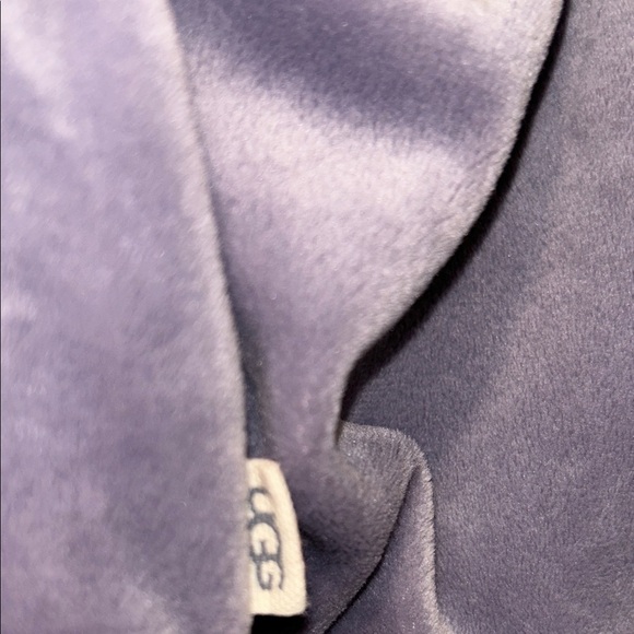 UGG Shanara Crewneck Velour Purple Pullover Size Large - Picture 4 of 5